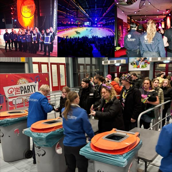 Foto bij diensten evenementen beveiliging